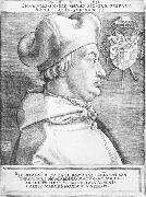 Albrecht Durer Cardinal Albrecht of Brandenburg Germany oil painting artist